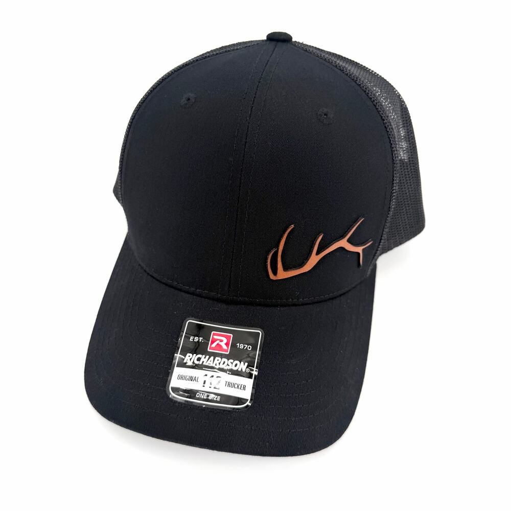 Elk Antler Richardson 112 Trucker Hat - Hunting Gift Mesh Snapback Outdoor Cap